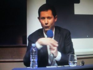 Le philosophe François-Xavier BELLAMY salle Gaveau dernièrement